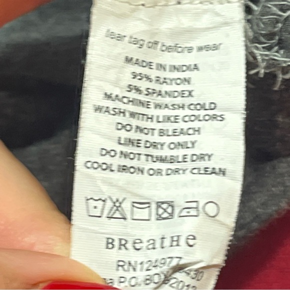 PrAna GRAY polo shirt SOFT Mens Medium Short Sleeve Collared Stretch rayon knit - Picture 5 of 10